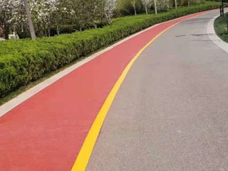 南通小区沥青路面改色